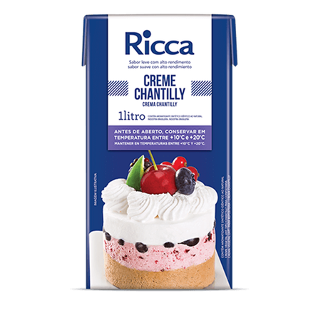 Creme Chantilly Ricca 1LT