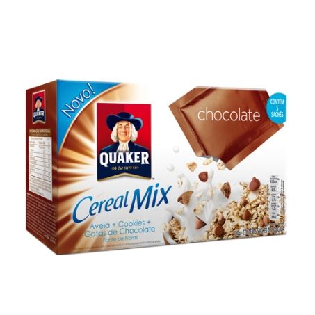 Aveia quaker 150g mix chocolate e cookies