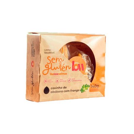 Coxinha Abóbora Frango Gulow 140g