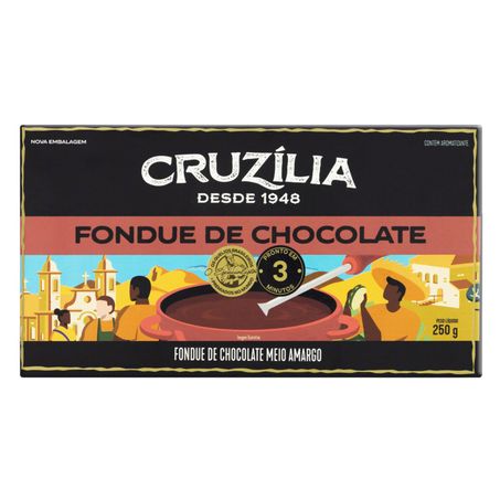 FONDUE CRUZILIA CHOC C/CAN 250G