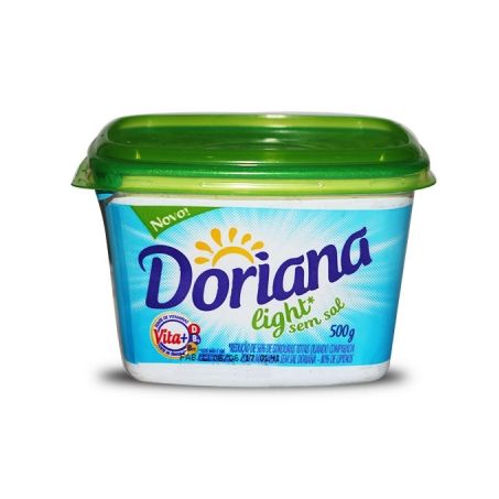 MARGARINA DORIANA LIGHT S/SAL 500 G               