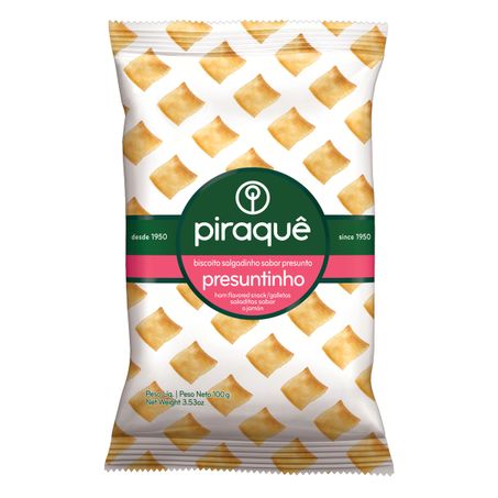 BISCOITO SALGADINHO PRESUNTINHO PIRAQUÊ