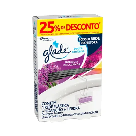 PEDRA SANITARIA GLADE LAVANDA PROM 25G