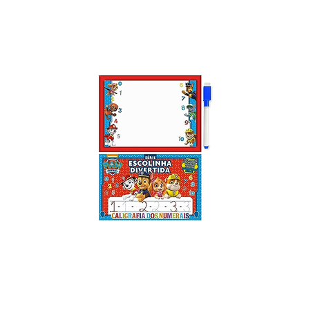 LIVRO VITROLA ESCOLINHA DIVERTIDA PATRULHA CANINA