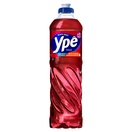 Detergente Líquido Ypê 500ml - Maçã