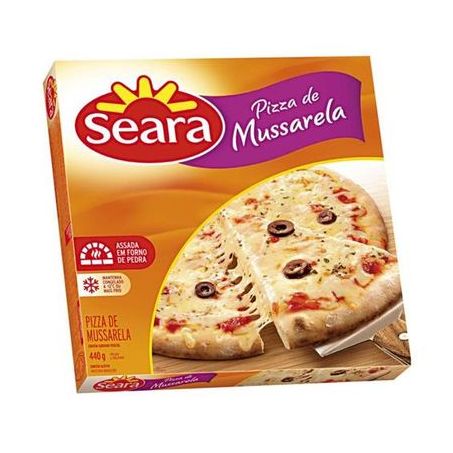 Pizza seara mussarela caixa 460g