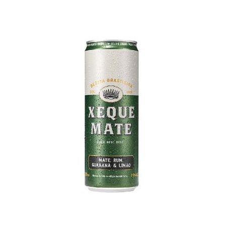 BEBIDA ALCOOLICA MISTA XEQUE MATE LATA RUM GUARANA E LIMAO 355ml