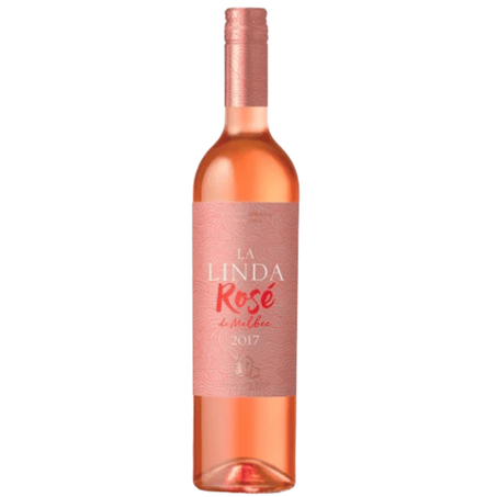 Vinho argentino la linda rose 750ml