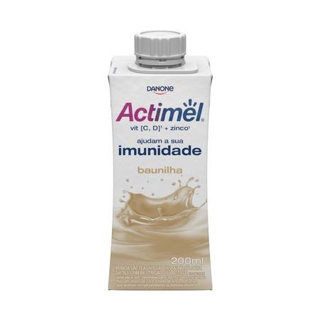 Bebida Láctea Uht Baunilha Zero Lactose Actimel Caixa 200ML