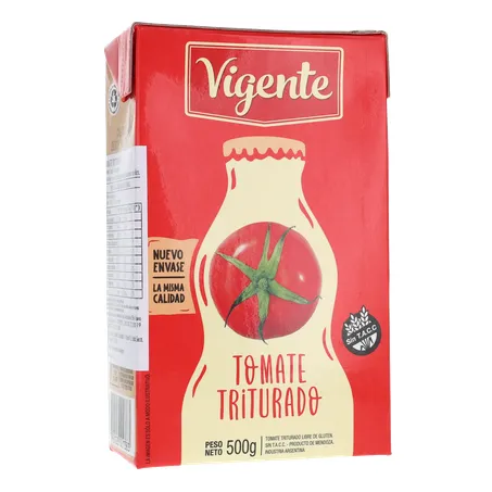TOMATE TRITURADO IMPORTADO DA ARGENTINA VIGENTE TP 500G 360-16