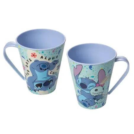 Caneca plasútil stitch 360ml