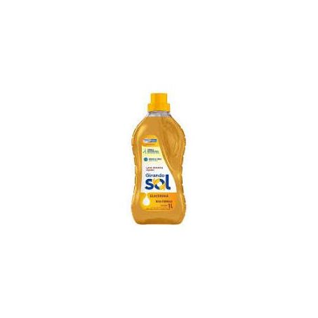 Lava Roupas Girando Sol Líquido Glicerina Frasco 1l 
 