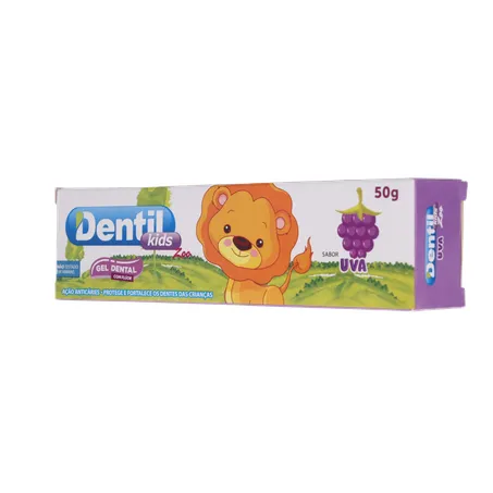 Creme dental dentil kids zoo uva 50g 360-4