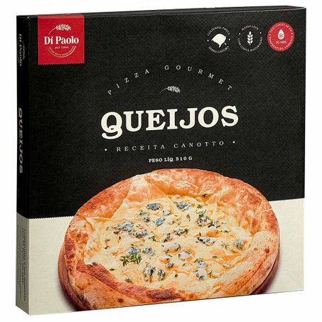 Pizza di paolo queijos 510g