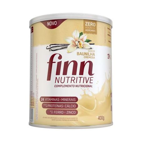 COMPLEMENTO FINN NUTRICIO BAUNILHA 400G