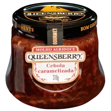 Geleia gourmet queensberry cebola caramelizada 310g