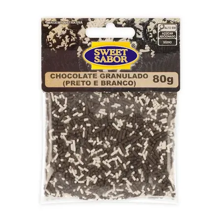Granulado Sweet Sabor 80g Misto