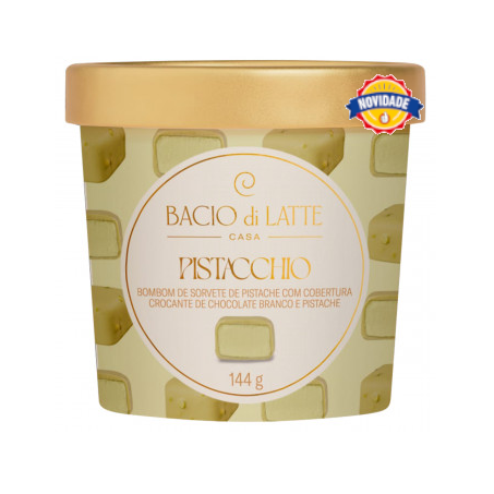 Bombom bacio di latte 114gr pistache