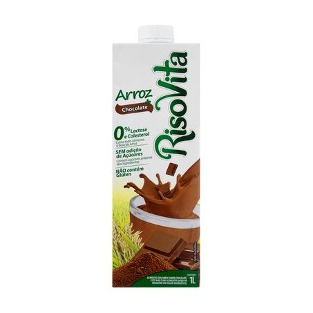 Bebida Base Arroz Risovita 1l Chocolate