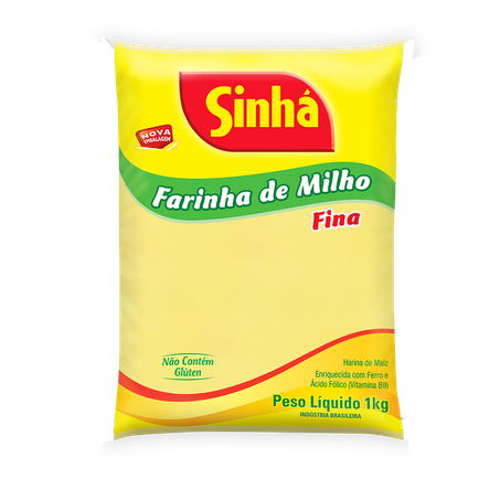 Farinha de milho sinhá grossa 1kg