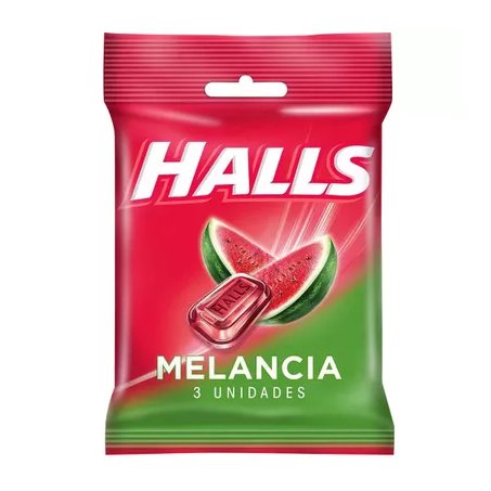 Drops halls 3x1 melancia
