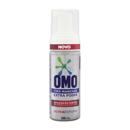 Tira manchas omo 135ml espuma extra poder