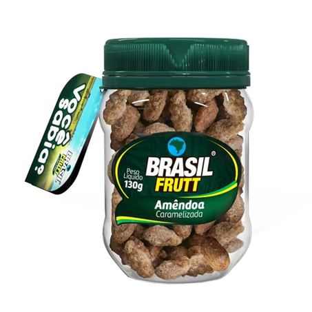 AMENDOA BRASIL FRUTT 130G CARAMELIZADA