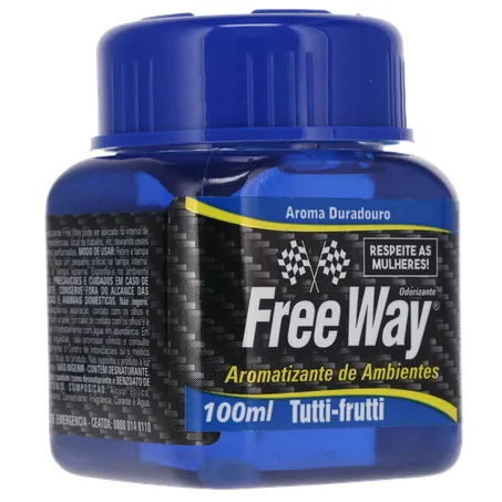 Aromatizante free way tutti frutti 100ml 360-15