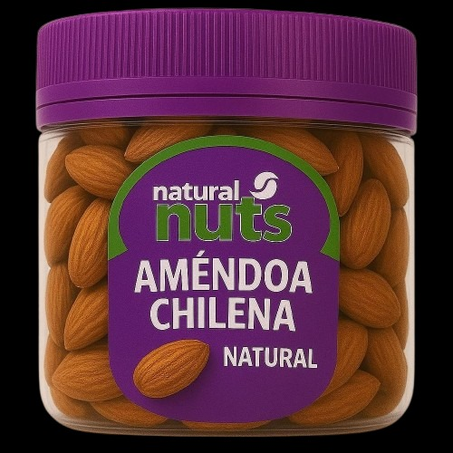 Amêndoa Chilena Natural Nuts 100G