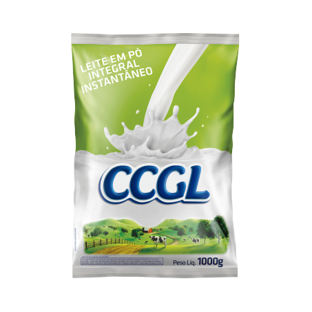 LEITE PÓ CCGL INTEGRAL INSTANTÂNEO SACHET 1KG