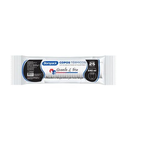 Copo termico bompack 240ml c/25