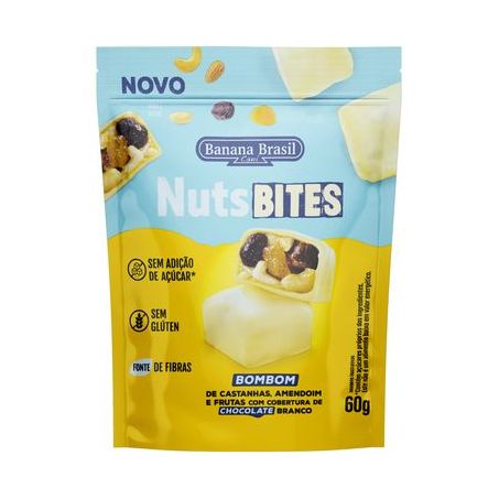 NUTS BITES BOMBOM 60G CHOC B