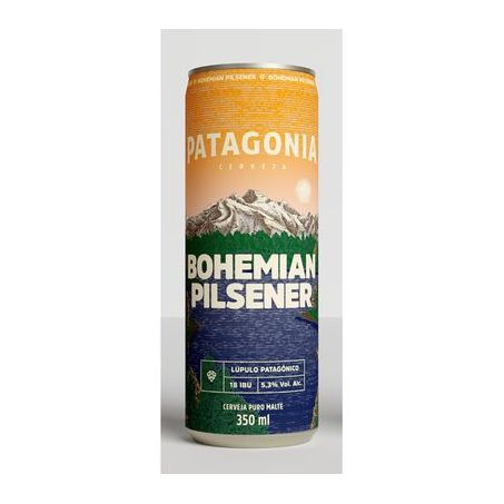 Patagonia Cerveja Bohemian Pilsener 350Ml Lata