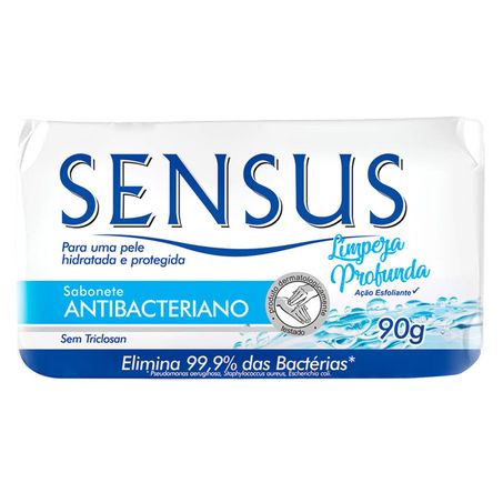 SABONETE SENSUS ANTIBAC 90G LIMP PROF