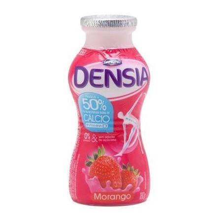 Leite ferm densia 180g morango