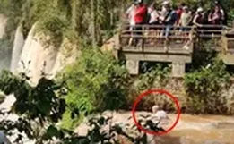 Corpo de turista que caiu nas Cataratas do Iguaçu ao tirar selfie é achado