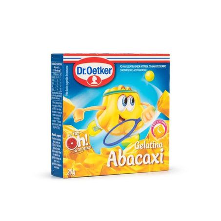 Gelatina Dr Oetker Abacaxi 20g