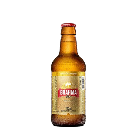 Cerveja brahma sem álcool 300ml