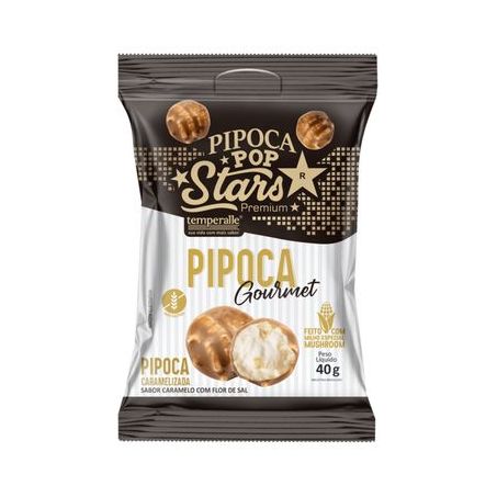 Pipoca caramelizada temperalle com flor de sal 40g
