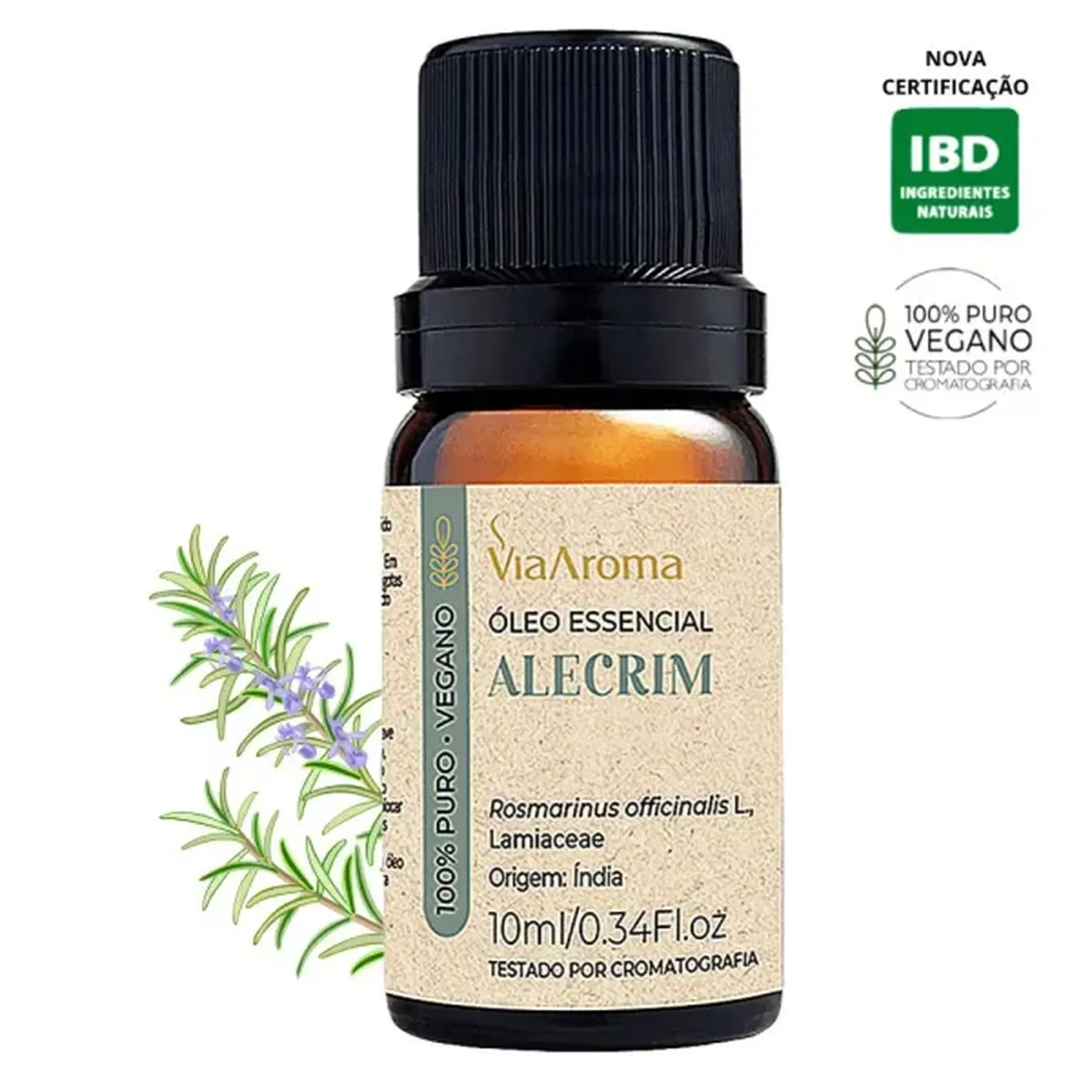 Óleo Essencial Alecrim 10ml