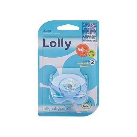 CHUPETA LOLLY SILIC RED T2 AZ 401