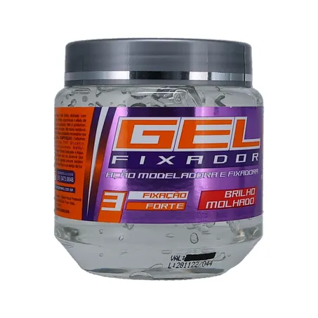 Gel fixador sergio paris brilho m.forte 240g 360-33