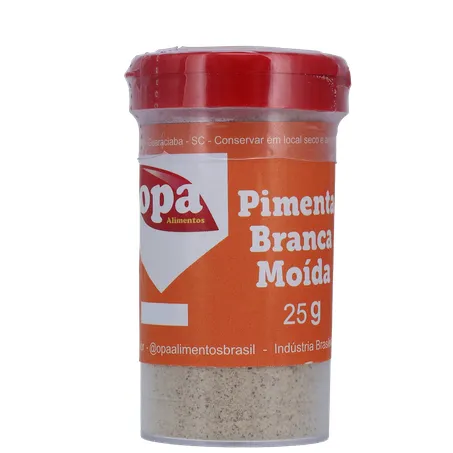 Pimenta opa branca pó 25g 360-5