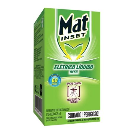 Refil eletrico mat inset 45 noites 28ml