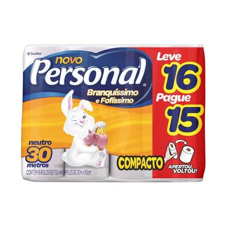 Papel hig.personal 30mt lv16 pg15 neu