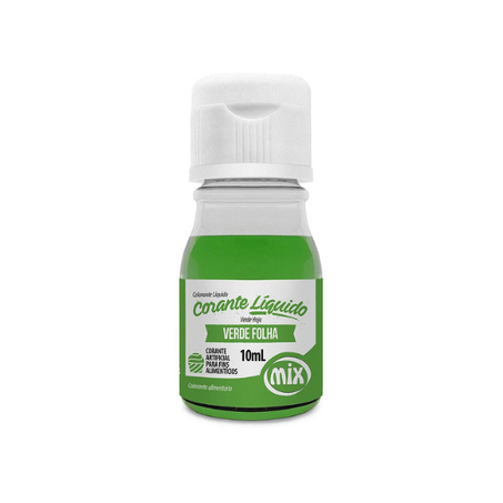 CORANTE MIX 10ML VERDE FOLHA