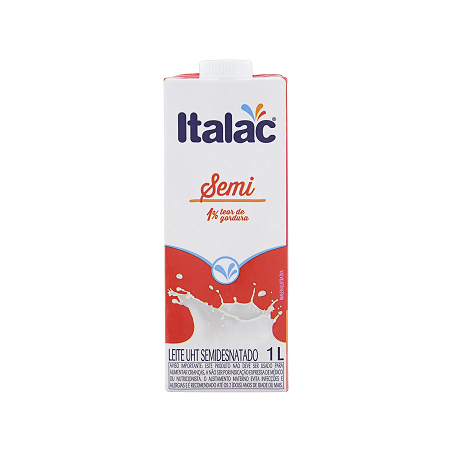 LEITE UHT ITALAC 1LT SEMIDESNATADO EDGE CX 12.0