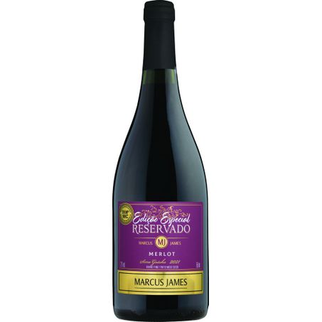 Vinho marcus james merlot edicao especial 750ml