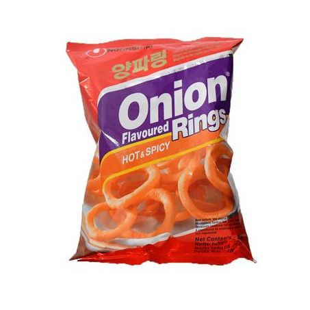 SALG. NONG SHIM ORION RINGS PICANTE CEBOLA 40G