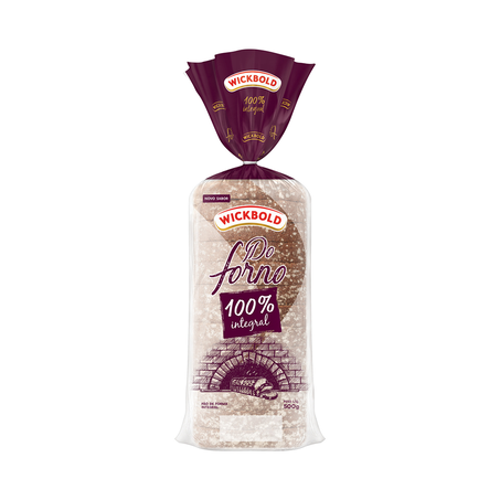 Pão do Forno 100 Integral Tradiconal Wickbold 500G